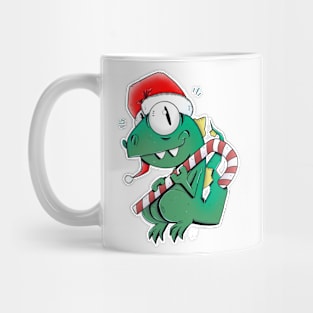 Christmas dino Mug